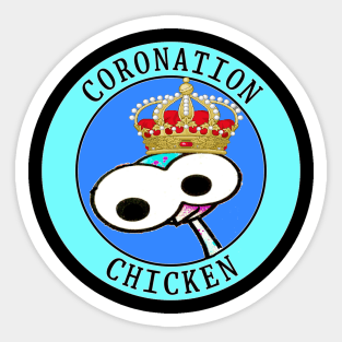 Coronation Chicken Sticker